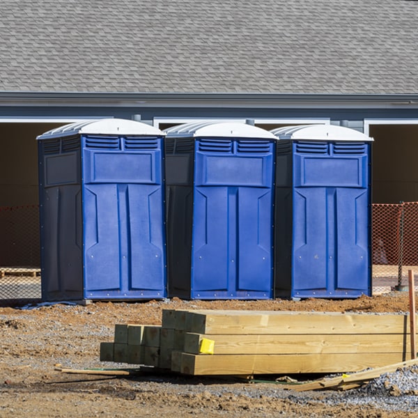 is there a specific order in which to place multiple portable toilets in Mesilla New Mexico